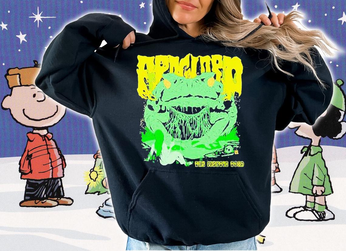 Froglord Saves Amphibians With Sludge Metal T-shirt hoodie