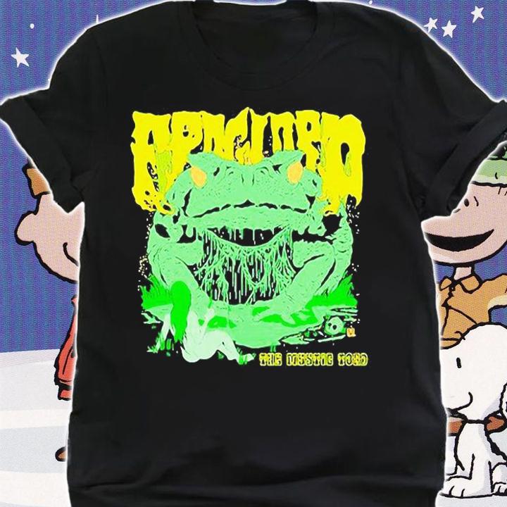 Froglord Saves Amphibians With Sludge Metal T-shirt shirt