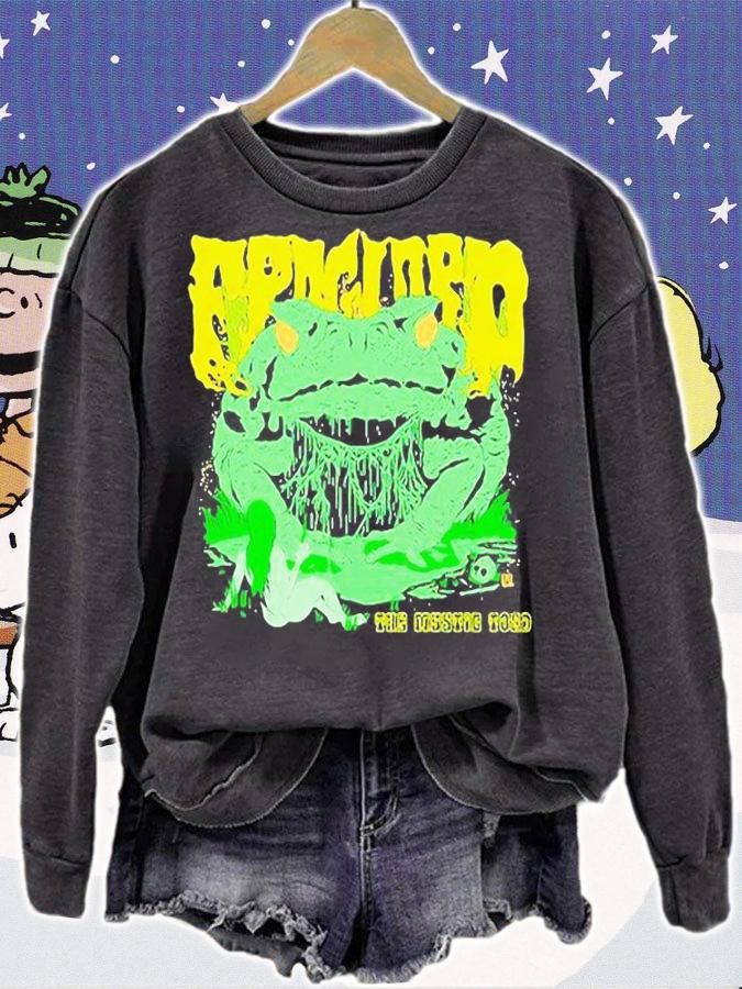 Froglord Saves Amphibians With Sludge Metal T-shirt sweatshirt