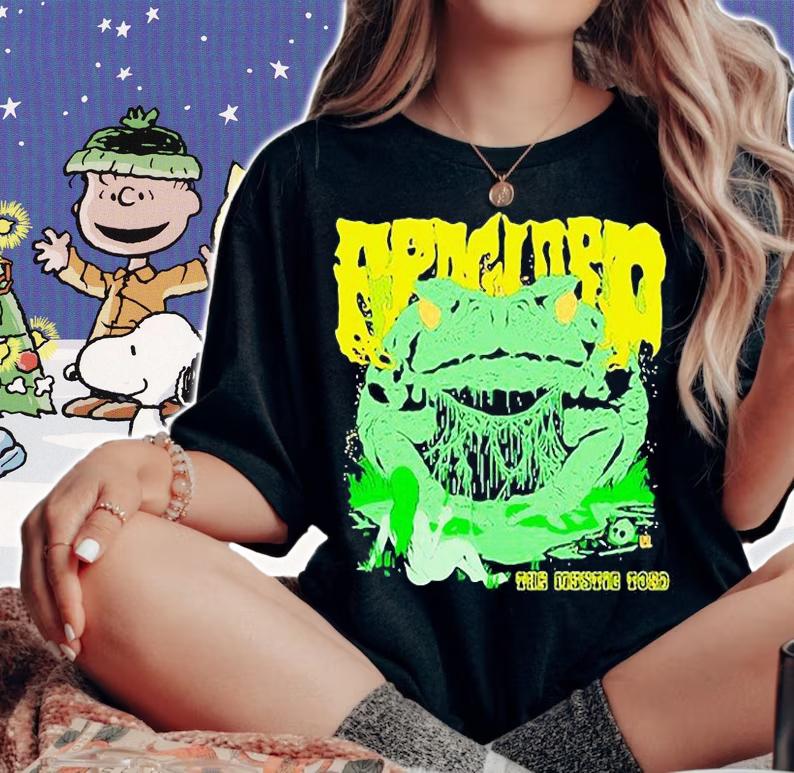 Froglord Saves Amphibians With Sludge Metal T-shirt woman shirt