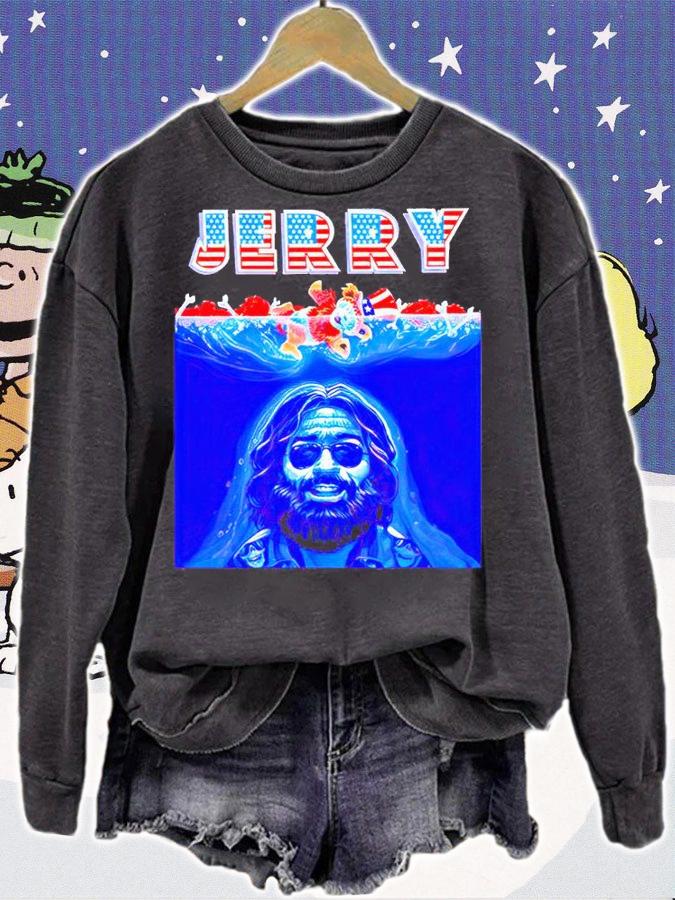Grateful Dead Jerry Jaws T-shirt sweatshirt