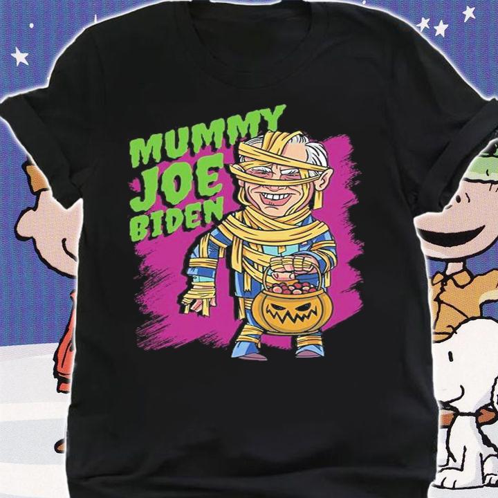 Mummy Joe Biden Halloween T-Shirt