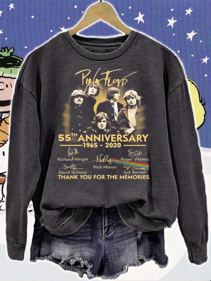 Pink Floyd 55Th Anniversary 1965 2020 Thank Memories t-shirt sweatshirt