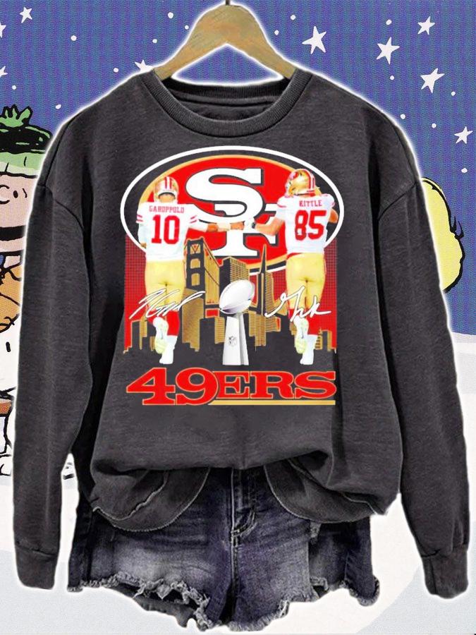 San Francisco 49ers Garoppolo and Kittle signature shirt