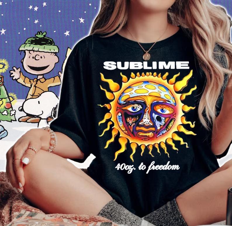 Sublime 40og to freedom shirt woman shirt