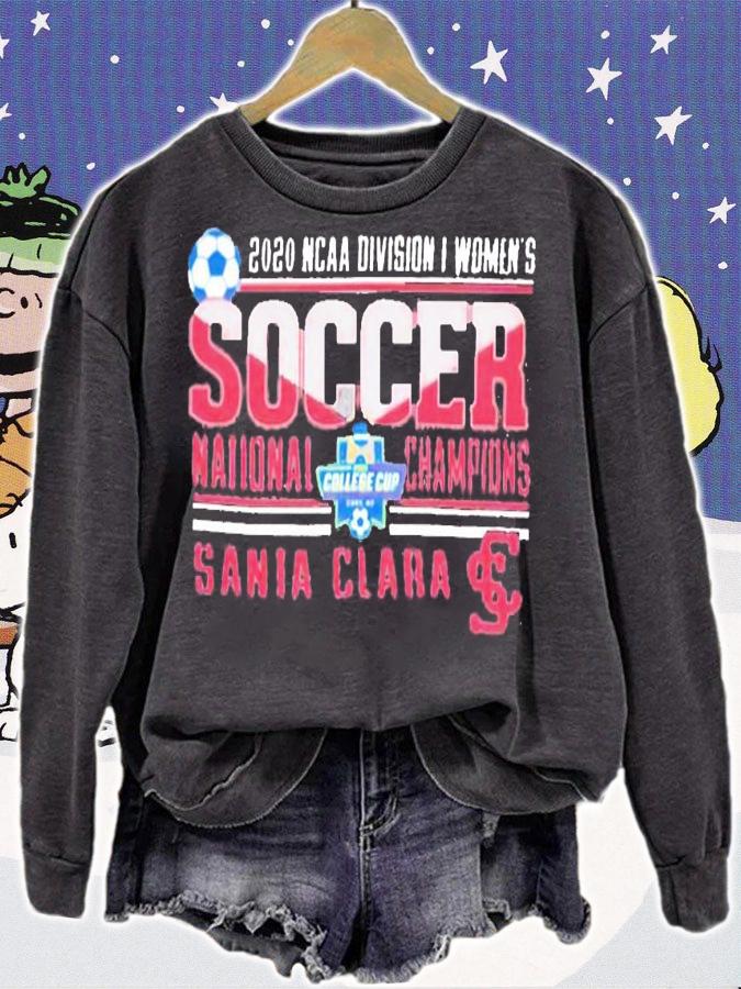 2020 NCAA Division I Women's Soccer National Champions Sania Clara shirt sweatshirt