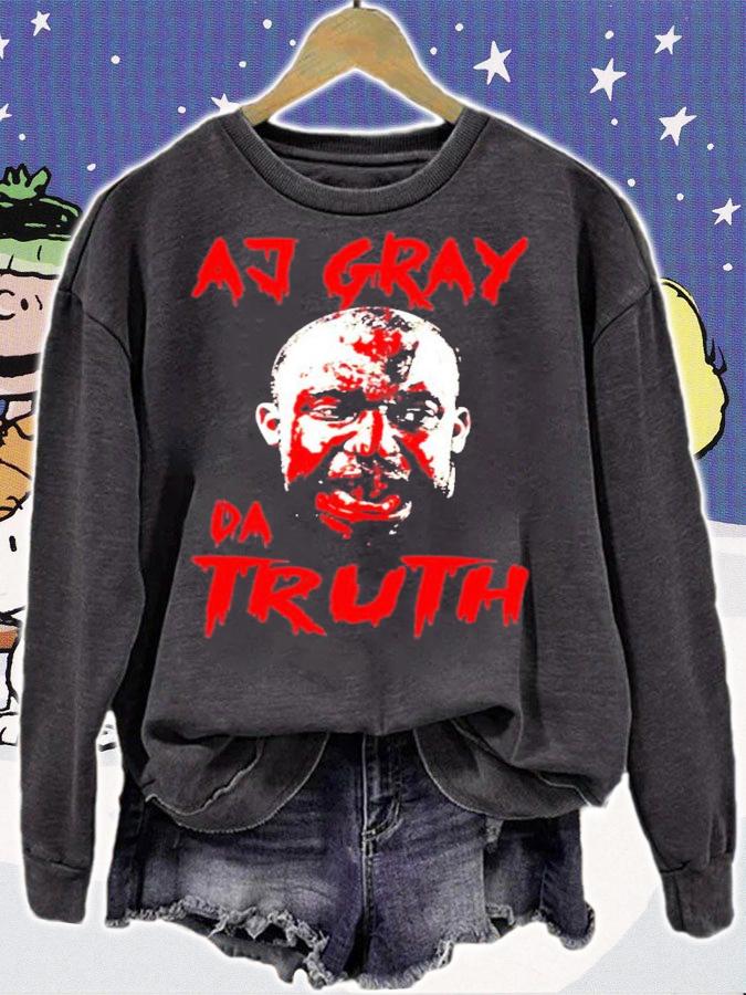 Aj gray da truth shirt