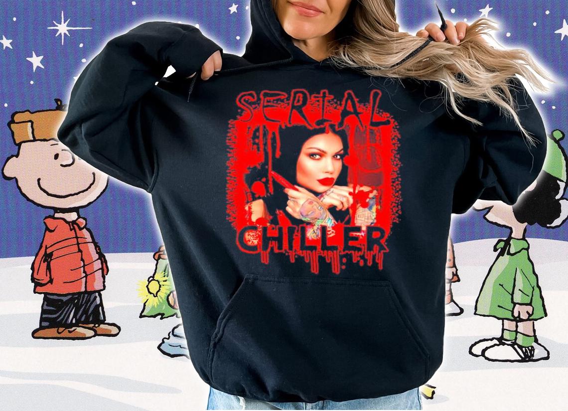 Bailey Sarian serial chiller shirt hoodie