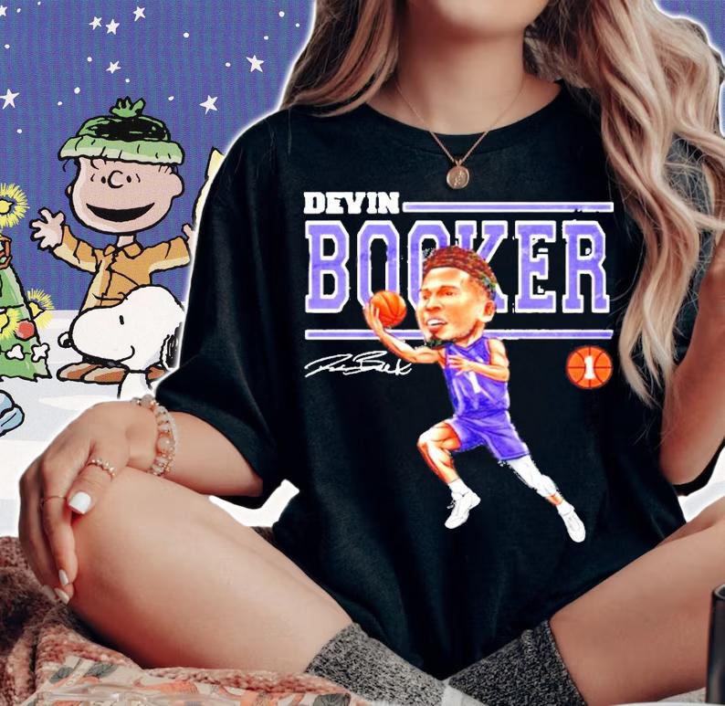 Devin Booker basketball signature shirt woman shirt