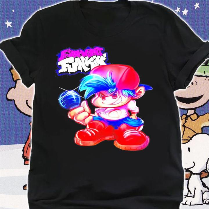 FNF game boyfriend realist art shirt shirt