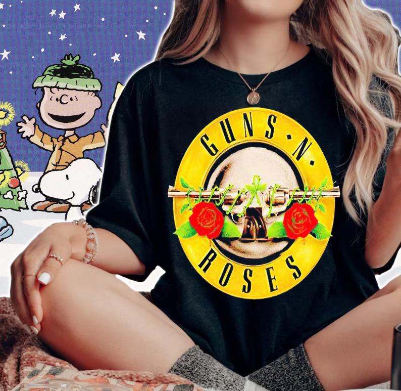 Guns N Roses T-shirt woman shirt