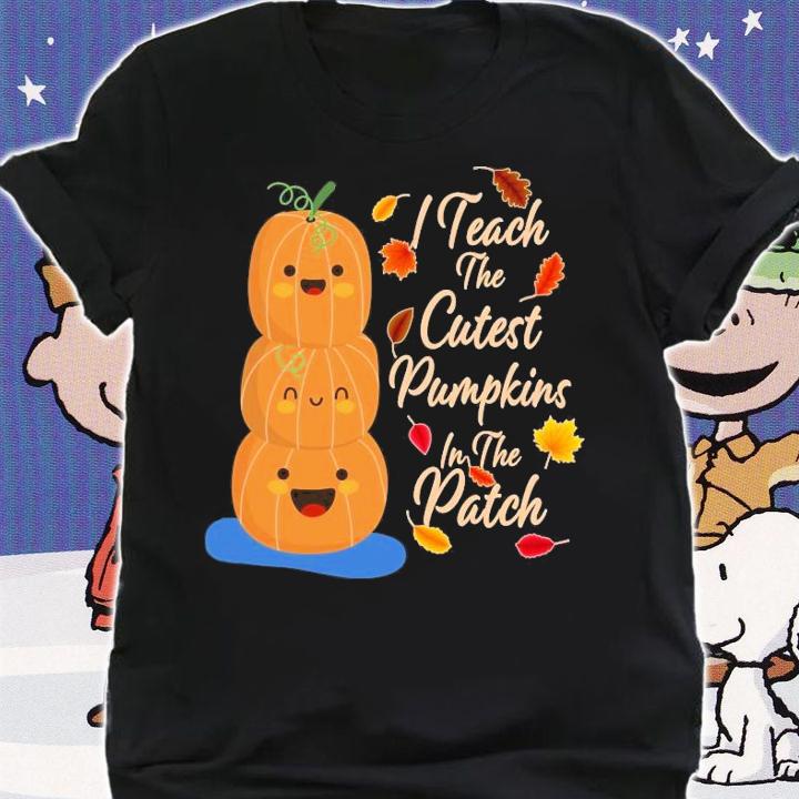 I teach the cutest pumpkins in the patch shirt shirt