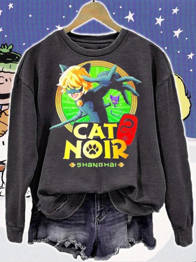 Miraculous Shanghai Cat Noir Shanghai shirt