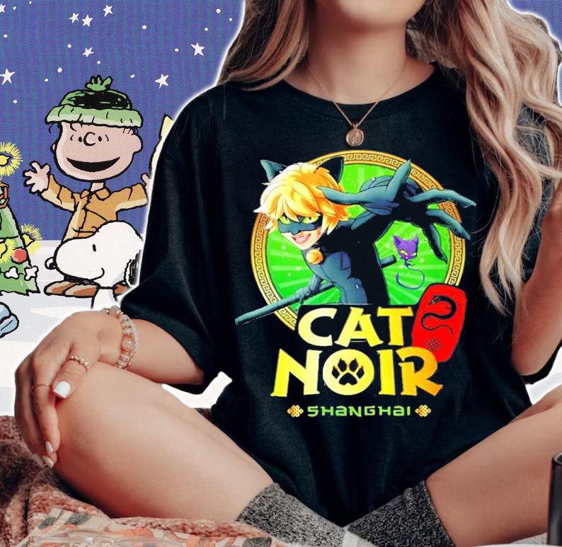 Miraculous Shanghai Cat Noir Shanghai shirt