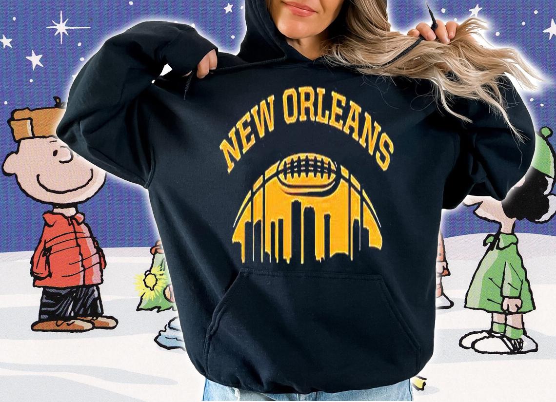 New Orleans Skyline Football T-shirt hoodie