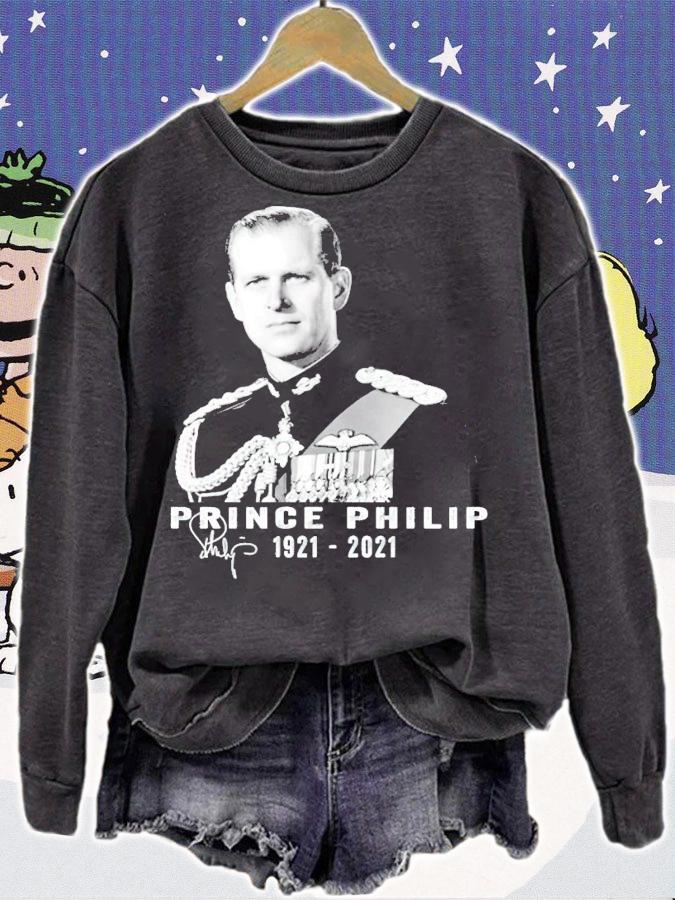 R.I.P Prince Philip 1921-2021 signature shirt sweatshirt