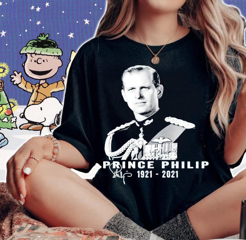 R.I.P Prince Philip 1921-2021 signature shirt woman shirt