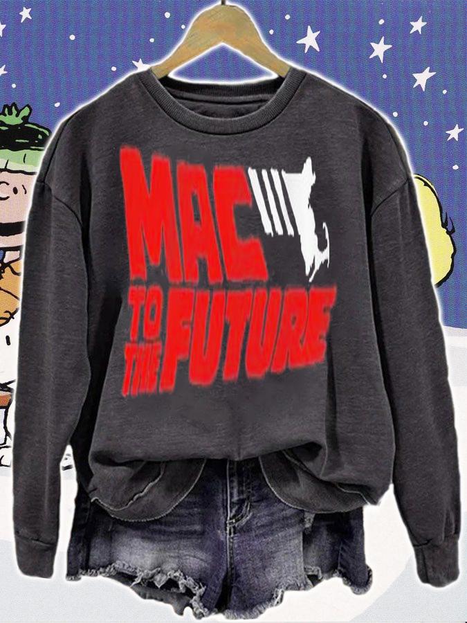 Mac to the Future Mac Jones shirt sweatshirt