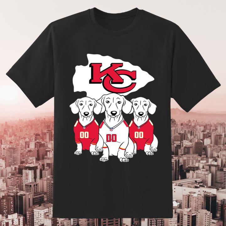 Official Dachshund Kansas City Chiefs Logo Shirt