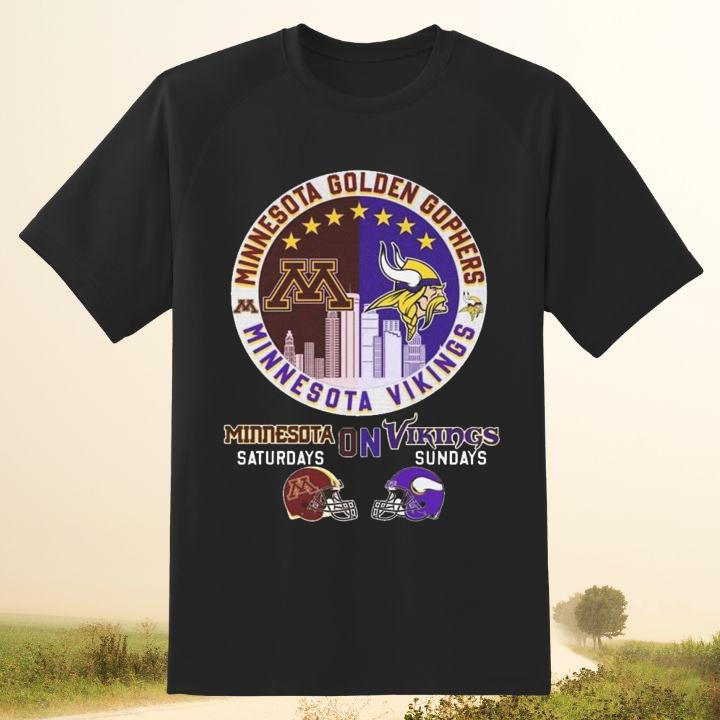 Official Minnesota Vikings Minnesota Golden Gophers Minneapolis Sports Teams Shirt