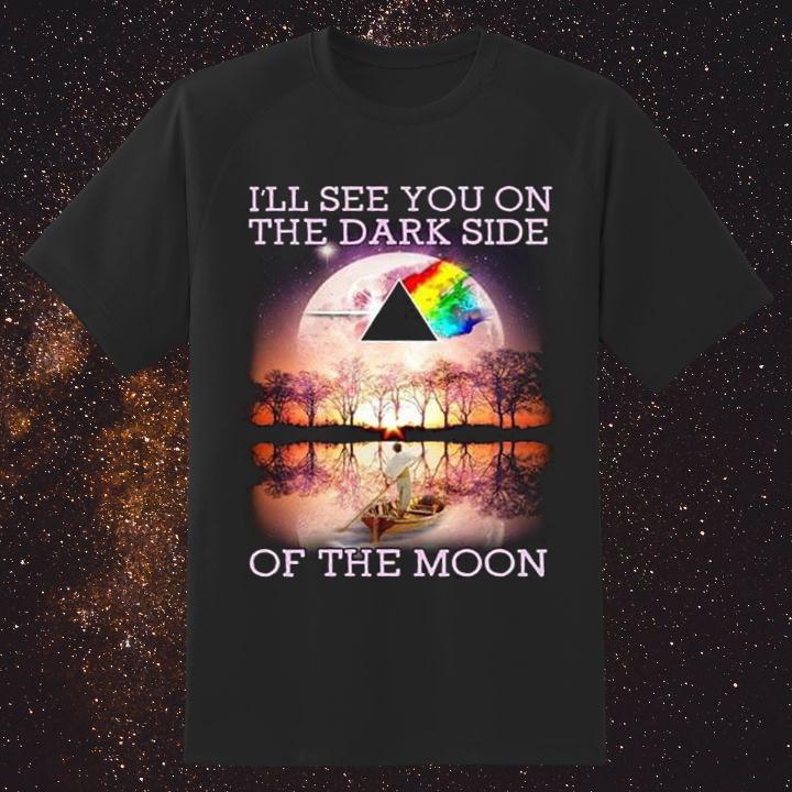 Official Pink Floyd Brain Damage I'll See You On The Dark Side Of The Moon T-Shirt