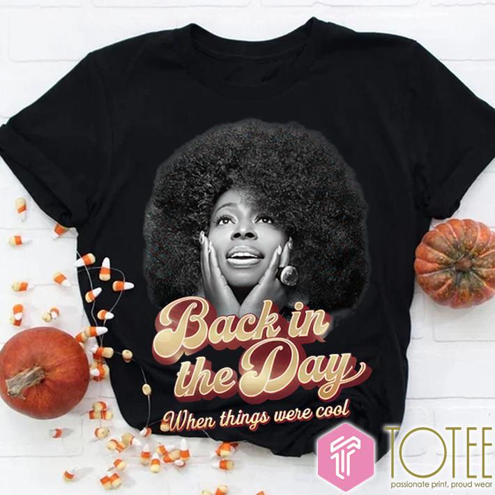 RIP Angie Stone Tribute Back In The Days When Things Were Cool T-Shirt