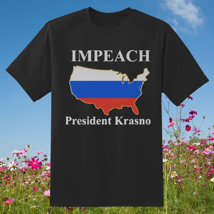 Impeach President Krasnov Kgb Agent Russian Spy T-Shirt