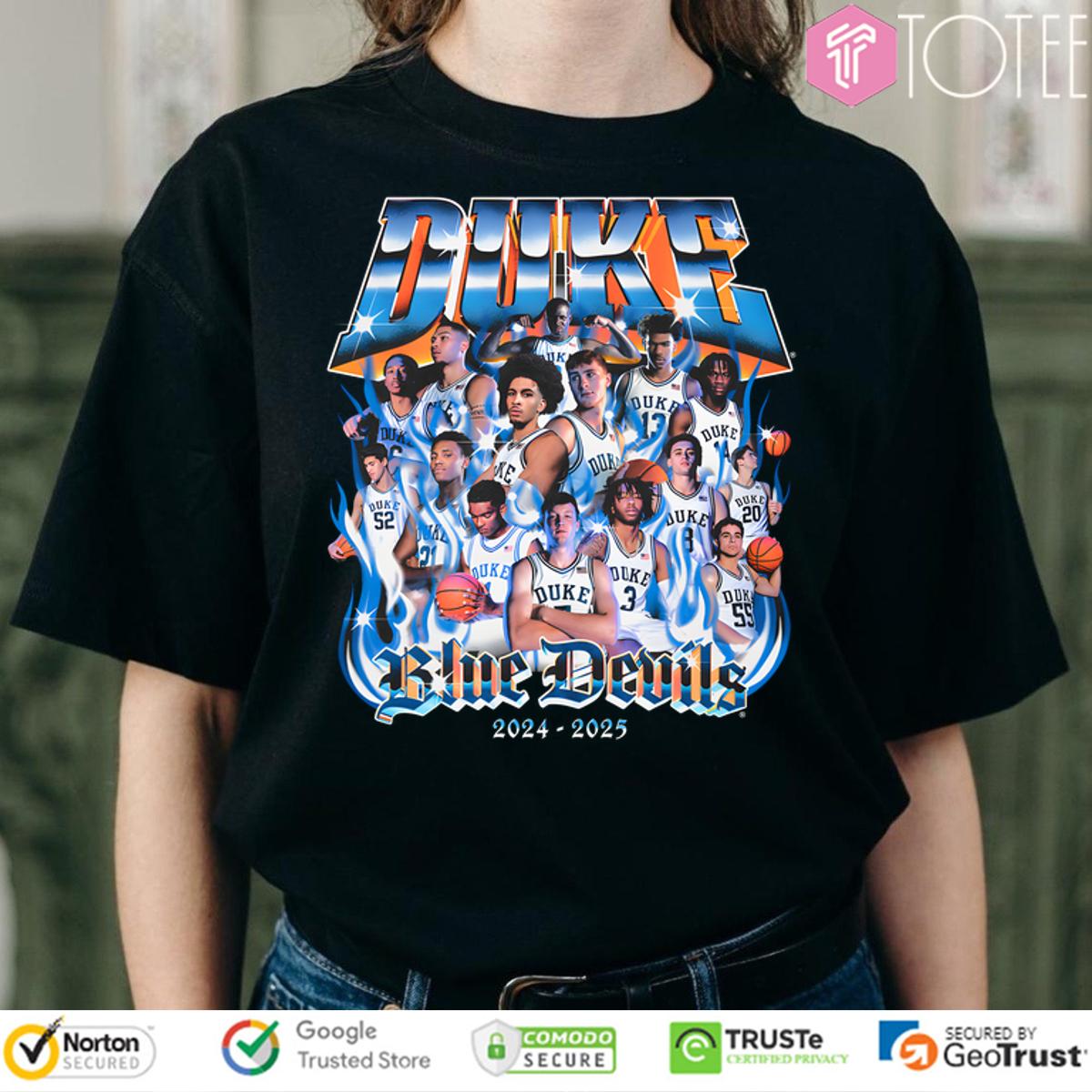 2024 2025 Duke Mens Basketball Team Shirt