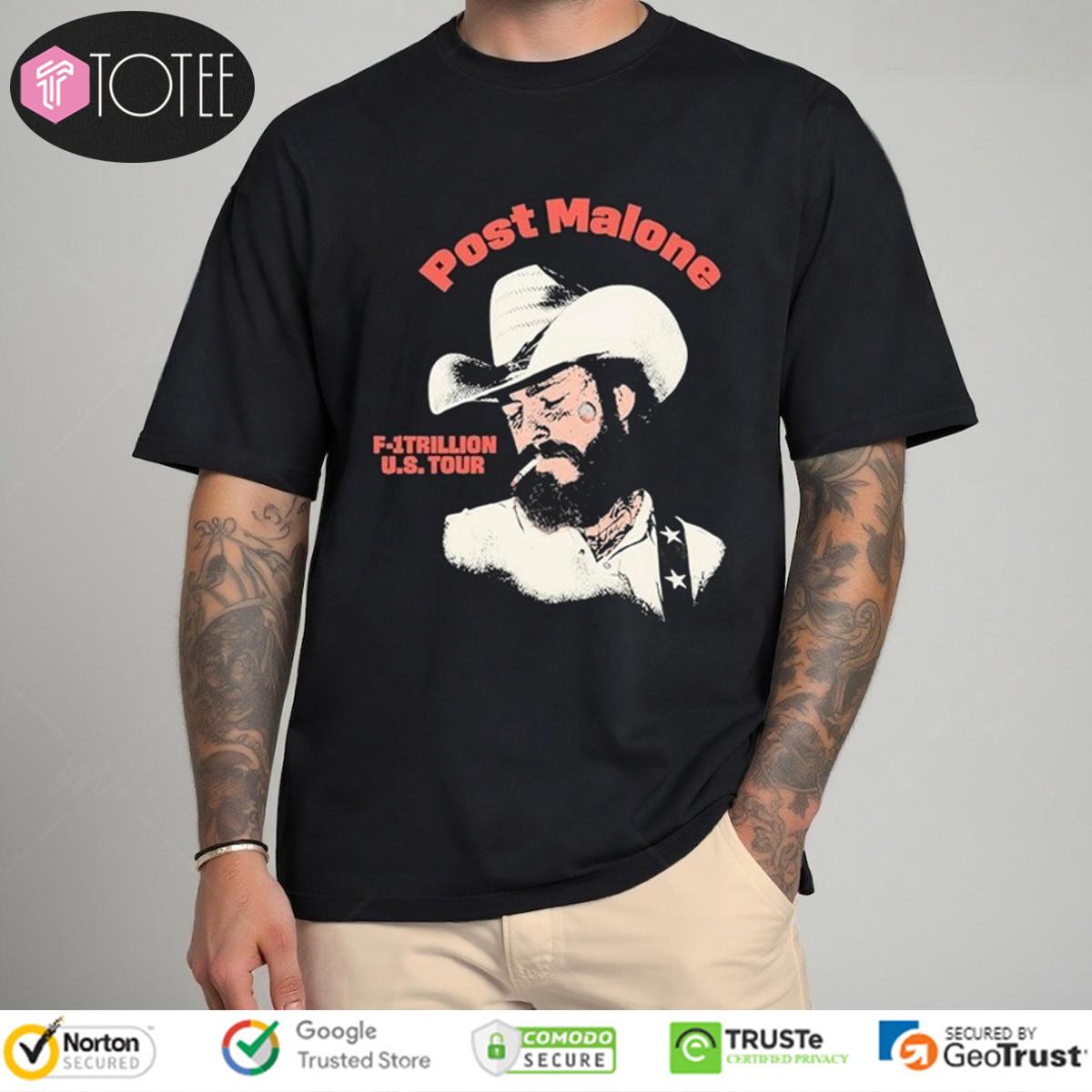 Post Malone F-1 Trillion Tour 2025 T-Shirt